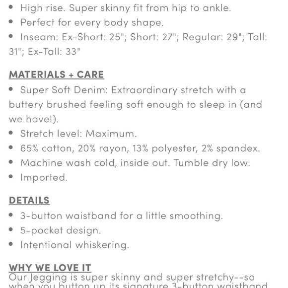 Lane Bryant Flex Magic Waistband High Rise Jeggings size 20 - Picture 5 of 7